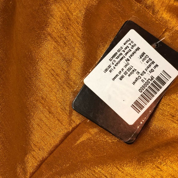 *Not Available*| Indian Raw Silk Cigarette Pants - Picture 4 of 4